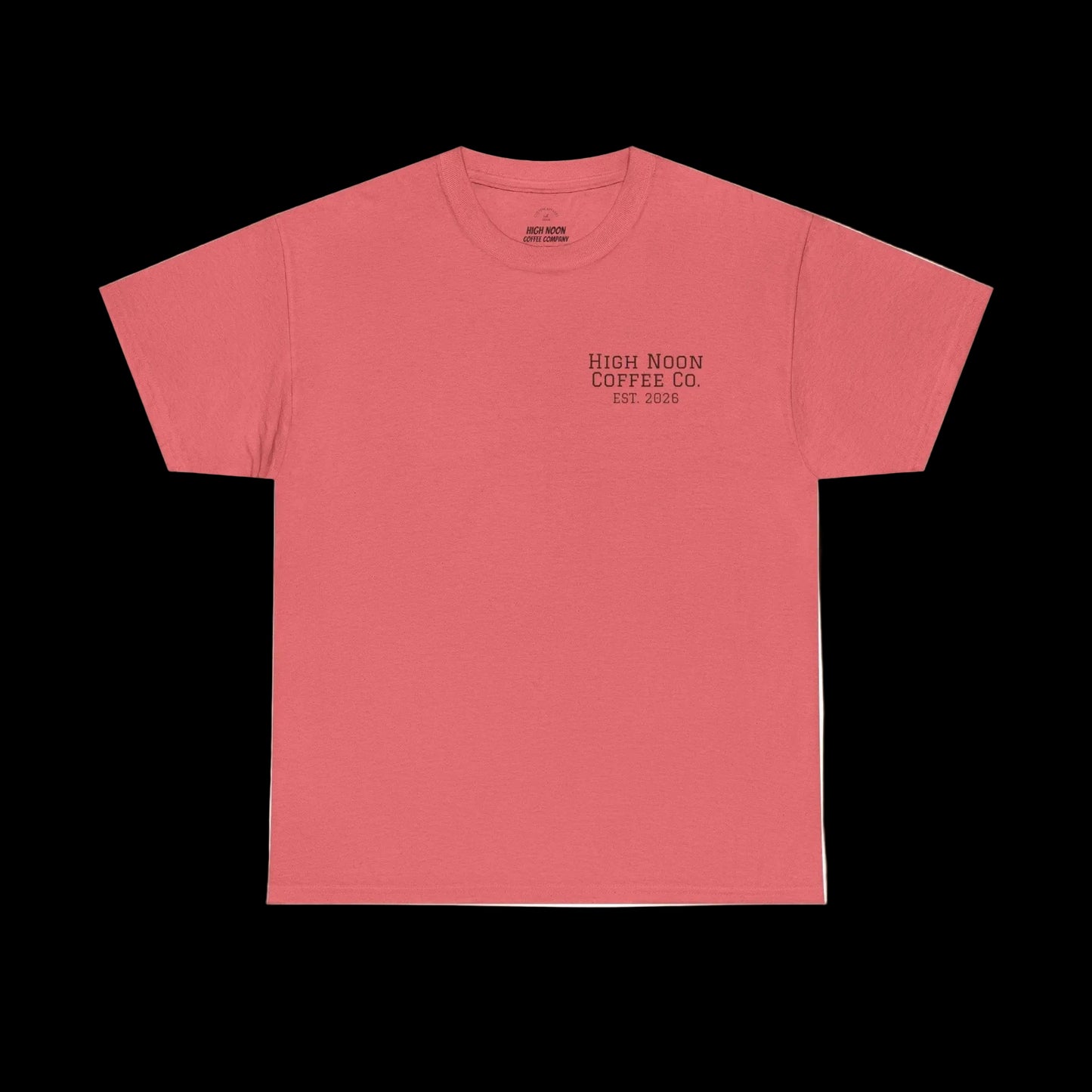 High Noon Coffee Company Sunset Tee | Less Talk More Action