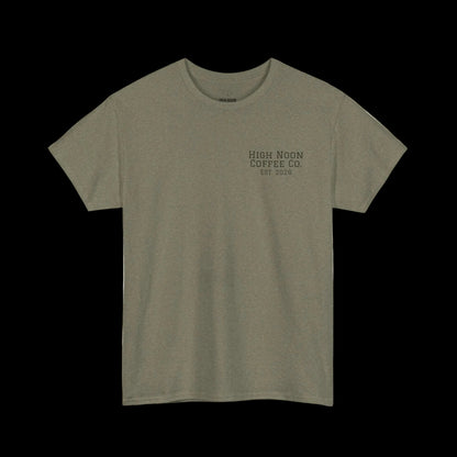 High Noon Coffee Company Sunset Tee | Less Talk More Action