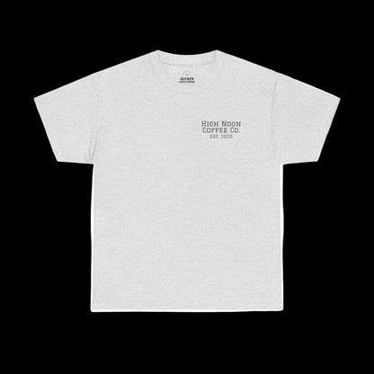 High Noon Coffee Company Sunset Tee | Less Talk More Action