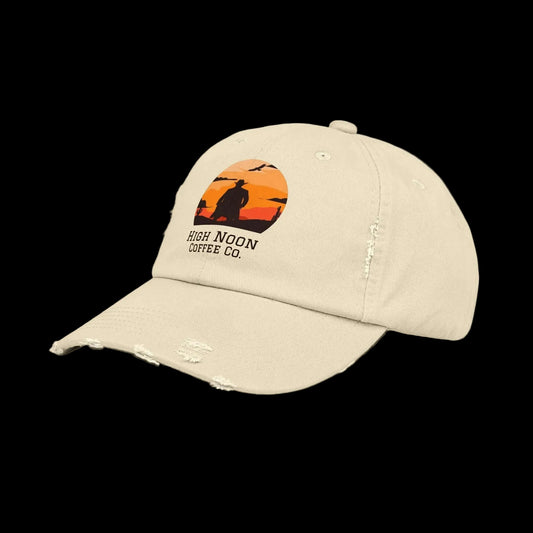 High Noon Coffee Co Silhouette Cap | distressed look