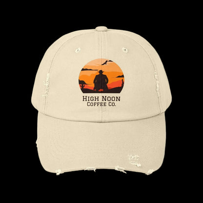 High Noon Coffee Co Silhouette Cap | distressed look