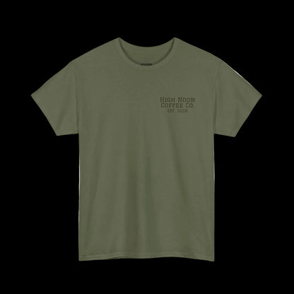 High Noon Coffee Company Sunset Tee | Less Talk More Action