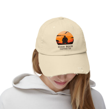 High Noon Coffee Co Silhouette Cap | distressed look